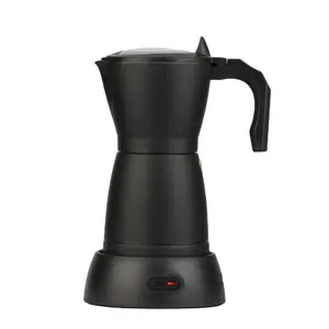 ホットケーキのように販売OEM/ODM高品質の電気コーヒーメーカーコーヒーマシンマットブラック電気エスプレッソ