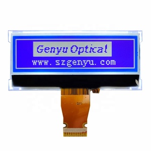 <span class=keywords><strong>2.2</strong></span> Inci 128X32 Dot Matrix Lcd Display STN Biru Cog 12832 SPI 10 Pin Modul LCD Monokrom Kustom - Product Image 1
