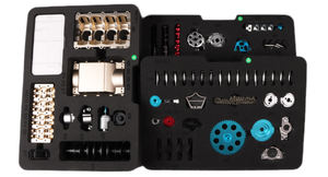 Teching 4 Motor en línea Kit de modelo de metal Montaje de 4 cilindros Motor 350 + Piezas DM113 Experimento Física Educación DIYToy Regalo - Product Image 6