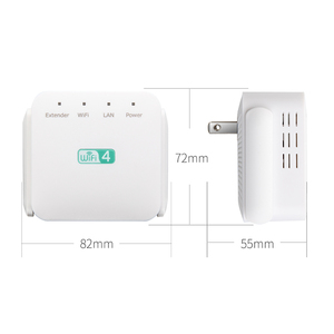 Biểu Tượng Tùy Chỉnh 300Mbps 2.4Ghz Ăng Ten Kép Realtek Rtl8196 Wifi Repeater Extender Sử Dụng Cho Router Không Dây - Product Image 5