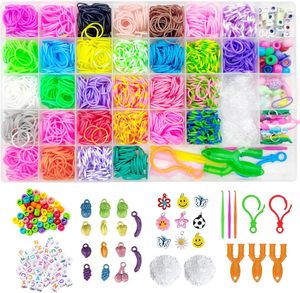 2500 elastici a telaio per braccialetto Kit fai da te arte e artigianato Mega Refill Kit creatività per ragazze regalo per migliorare - Product Image 6
