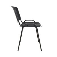 Fabricant de chaises empilables en plastique à ossature métallique Chaise d'étudiant pour la conférence des visiteurs invités
