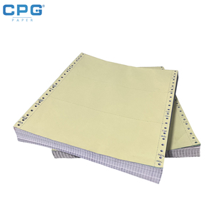 Papel NCR de 4 capas, multipartes, en rollo continuo, personalizado de fábrica, para rollos de extractos bancarios - Product Image 1