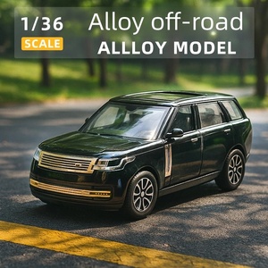 Modèle de voiture en alliage de plastique moulé sous pression, SUV <span class=keywords><strong>Range</strong></span> <span class=keywords><strong>Rover</strong></span> à l'échelle 1/36, multicolore, <span class=keywords><strong>2</strong></span> <span class=keywords><strong>portes</strong></span> ouvrables, fonction de recul, certifié ASTM - Product Image 4