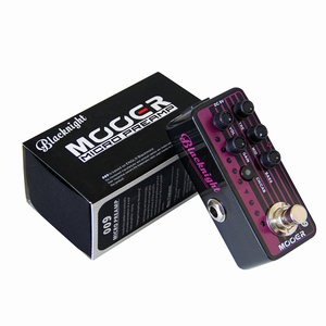 Mooer 009 Préamplificateur numérique <span class=keywords><strong>Blacknight</strong></span> Pédale d'effet EQ 3 bandes Pédales de retard numérique - Product Image 2