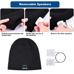 <span class=keywords><strong>Casque</strong></span> audio <span class=keywords><strong>Bluetooth</strong></span> M210 pour l'extérieur avec haut-parleur intégré, amovible, lavable, chaud pour l'hiver, appels mains libres, idéal pour le cyclisme - Product Image 5