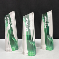 Trophée en cristal gravé avec logo personnalisé de taille professionnelle, technologie d'impression, pour l'honneur d'une équipe ou un souvenir personnel