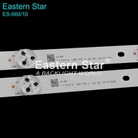 Bande lumineuse LED ES-660 JL.D490A1330-003BS-M pour téléviseur His En Se H49M2600 JHD490DF-B71