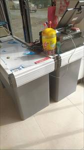 Heavy Duty Stainless Steel Corrosion Protection Checkout Counter Cashier Counter Storage Racks <strong>Shelving</strong> <strong>Units</strong> Large Load <strong>Wall</strong> - Product Image 4