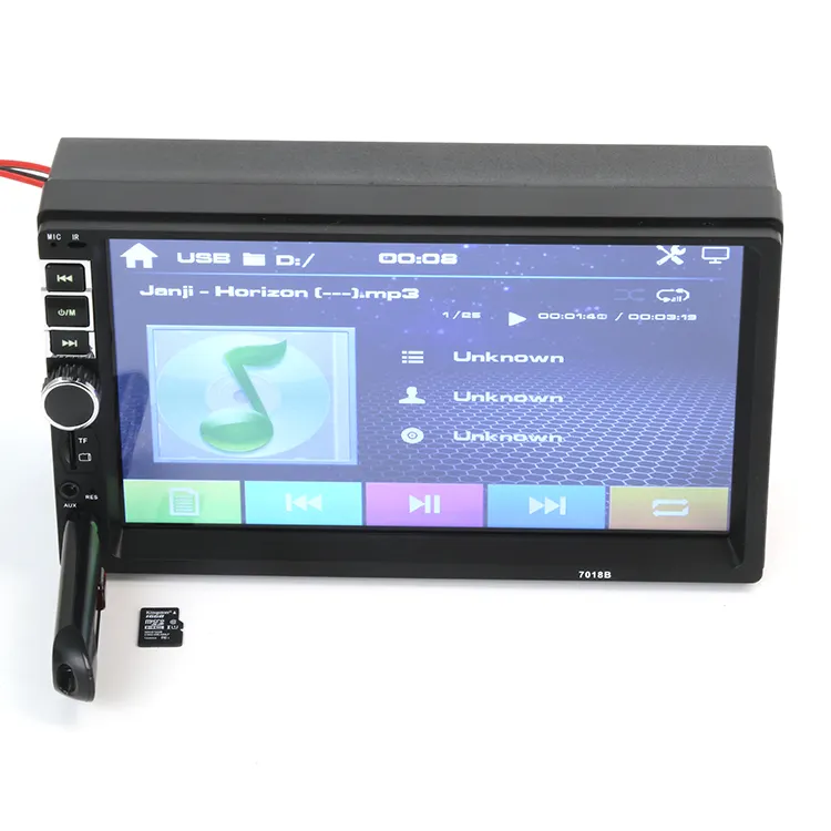 ออกแบบใหม่ Mp5เครื่องเล่นสำหรับรถยนต์ Build-In 2Din Mp5เครื่องเล่น Dvd Car Mp5 Player