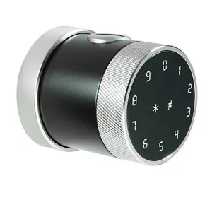 Smart Door Lock Biometric Door Lock Smart Door Knob Remote Control with TUYA Great for Airbnb Homes Apartments Hotels and Office