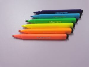 OEM vente en gros personnalisé 36 couleurs Jumbo <span class=keywords><strong>feutre</strong></span> pointe aquarelle stylo marqueur bonne qualité encre non toxique étudiant enfant ensemble de peinture d'art - Product Image 6