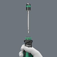 Jeu de embouts de remplacement Wera KK25 avec embouts Phillips, à fente et Torx - Conception ergonomique