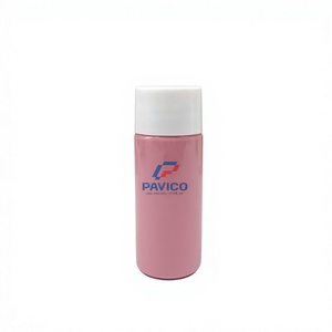 ขวด PET ทรงกระบอก ขนาด 15 มล. สีชมพู สำหรับบรรจุภัณฑ์เครื่องสำอาง น้ำมันหอมระเหย เซรั่ม  พร้อมฝาเกลียว ผลิตจากโรงงานในเวียดนาม - Product Image 1