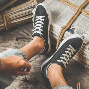 <span class=keywords><strong>Scarpe</strong></span> di tela Casual da uomo <span class=keywords><strong>scarpe</strong></span> sportive da uomo in <span class=keywords><strong>Denim</strong></span> classico Unisex di alta qualità - Product Image 5