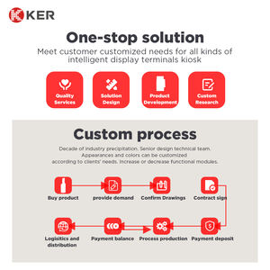 เครื่องรับเหรียญแบบบริการตนเอง KER พร้อมฟังก์ชันรับเงินสดที่ปลอดภัยและ SDK สำหรับตู้ชำระเงินด้วยตนเองในร้านค้าและตลาด - Product Image 5