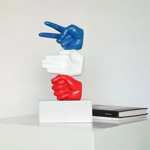 गर्म बिक्री नॉर्डिक आधुनिक डिजाइन हाथों की मूर्ति, पोर्च के लिए रचनात्मक गृह सजावट