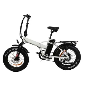 48v 500w 접이식 전기 자전거 미국 물류 창고 전자 자전거 저렴 배송 비용 뚱뚱한 자전거 판매에