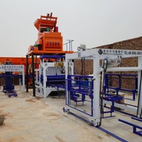 Matériaux de construction, machine à briques 4-15, machine automatique à blocs de béton à vendre