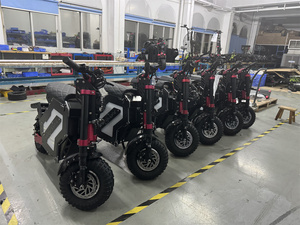 USA Warehouse M5 Electric Scooter <b>72V</b> 50AH 14inch Adult E-Scooter Dual Motor Off Road Electric Scooter For Daily Commute - Product Image 3