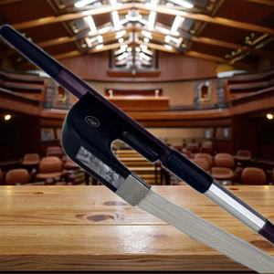 Archet professionnel pour étudiants, style <span class=keywords><strong>allemand</strong></span>, fait main, intermédiaire, pour basse et <span class=keywords><strong>violoncelle</strong></span>, en bois de Brésil, MiaoSenGuang ZWB10, SuZhou Chine - Product Image 4