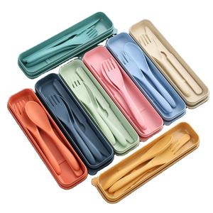 قش القمح المحمول القابل لإعادة الاستخدام بشعار مخصص للتخييم - Product Image 1