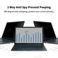 Filtre de confidentialité pour écran d'ordinateur portable de 14 pouces compatible avec HP/Dell/Acer/Samsung/Lenovo/Toshiba pour format 16:9