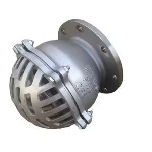 Vanne de pied inférieure ANSI 4 pouces 150lb en acier inoxydable moulé CF8 raccord à bride de crépine de levage avec <span class=keywords><strong>pompe</strong></span> à eau à écran 304 - Product Image 2