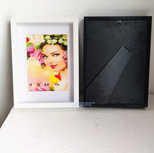 Artwork &amp; Objects <strong>With</strong> Multicolored <strong>Mounts</strong> Black White A3 <strong>A4</strong> Showcase Shadow Box <strong>Frame</strong> - Product Image 5