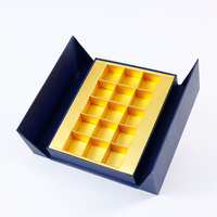 Boîtes vides en papier de luxe à impression personnalisée boîte cadeau boîte d'emballage de chocolat pour chocolat vente en gros avec conception personnalisée