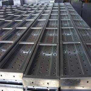 Planches en acier de construction JET 3000mm*240mm*1.1mm faciles à utiliser, nouvelles planches d'échafaudage en acier - Product Image 5