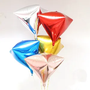 Nieuwe Trend Hot 22Inch Helium Diamant 4d Folie Ballon Bruiloft Verjaardag Podium Decoratie