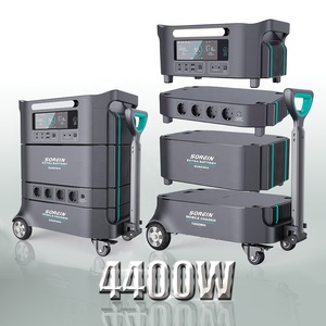 สถานีพลังงานแบตเตอรี่ลิเธียมแบบพกพา Sorein 4400W แบบซ้อนได้ 3000W พกพาสะดวก 3Kw แบตเตอรี่สำรองสำหรับบ้าน ใช้พลังงานแสงอาทิตย์ มีสินค้าในยุโรป - Product Image 1