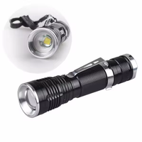Pour Ultrafire haute puissance T6 LED lampe de poche tactique en alliage d'aluminium USB Rechargeable IP55 étanche