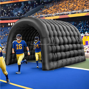 Tenda Terowongan Tiup Model Singa Biru Berkualitas Tinggi untuk Promosi Olahraga Sepak Bola Bisbol Sekolah - Product Image 2