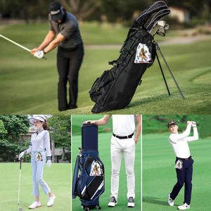 Bolsa de Cuero PU Personalizada para Objetos de Valor de Golf, con Logotipo Bordado, Bolsa para Accesorios de Golf con Cordón, Bolsa para Pelotas de Golf - Product Image 5
