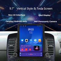 Écran Tesla vertical de 9,7 pouces, autoradio Android pour Nissan Navara 2006-2012, navigation GPS, lecteur multimédia, Car-play/Auto