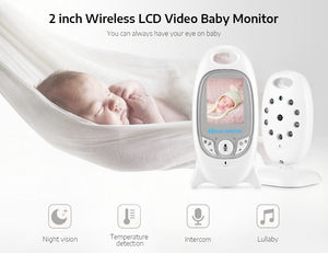 Wireless Video Baby Monitor 2.0 Inch Color Security Camera 2 Way Talk Night Vision IR LED <strong>Temperature</strong> <strong>Monitoring</strong> With 8 CC601 - Product Image 2