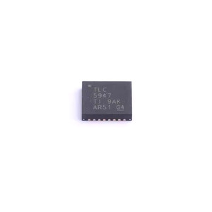 Jekevi Nouvelles puces de convertisseur élévateur de tension pour pilotes LED TLC5947RHBR VQFN-23, originales - Product Image 1