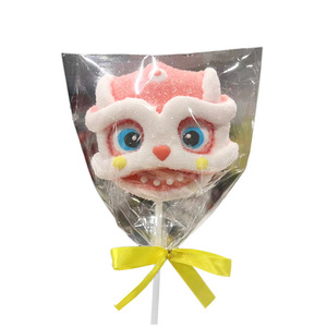 Sucettes artisanales en gros, friandises exotiques, bonbons, sucettes chinoises dansant le <span class=keywords><strong>lion</strong></span>, 20g/pièce - Product Image 1