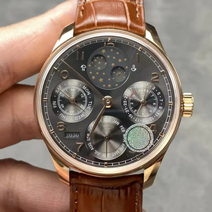 Reloj de Pulsera de Lujo para Hombre 2026, 42 mm, Oro Rosa, Mecánico Automático, Cristal de Zafiro, Multifunción, para Negocios - Product Image 1