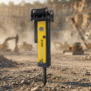 For SQ10 Hydraulic Breaker for 0.8-2.5 Ton Excavators 1 Year Warranty 104kg Weight 40mm <b>Chisel</b> Diameter MOQ 1 Set Made - Product Image 3