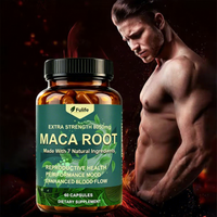 Capsules OEM Maca Plus, emballage personnalisé en petite série, capsules de racine de maca, Maca pour homme avec racine d'ashwagandha, racine de ginseng