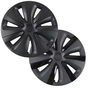 18 pouces pièces de voiture couverture de moyeu de roue voiture protection externe moyeu de voiture pour Tesla modèle <span class=keywords><strong>3</strong></span> Highland <span class=keywords><strong>enjoliveur</strong></span> - Product Image 1