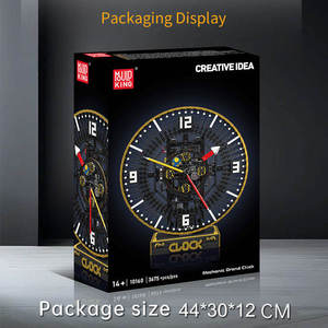 Ensemble de blocs de construction d'horloge mécanique à moteur Mould King 10160, kit de modèle créatif DIY, cadeau pour adultes - Product Image 6
