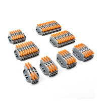 Connecteur de raccordement rapide pour conducteur de câble personnalisé, bloc de terminaison en ligne, connecteur à pousser pour câble