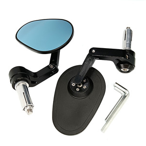 Rétroviseur universel en aluminium pour guidon de moto et de voiture électrique, miroir latéral pour vélos de rue - Product Image 3