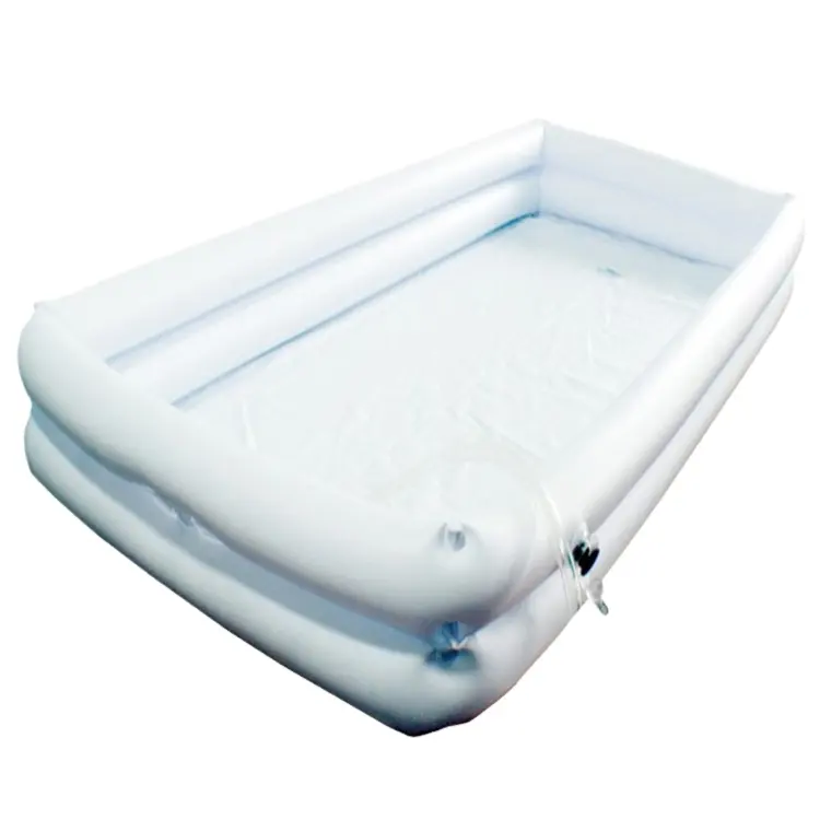 Lit gonflable en PVC de qualité supérieure, baignoire de lit de soins médicaux gonflable en vinyle durable