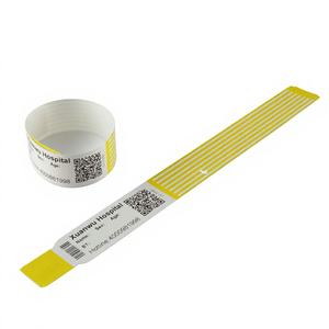 GOJU Medizinisches Thermisches Armband mit Knopfverschluss Thermisch Bedruckbares Armband für Erwachsene zur Verwendung im Krankenhaus - Product Image 1