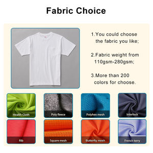 Camiseta Unisex de Manga Corta con Cuello Redondo, Tejido de Punto, Ajuste Regular, Lisa o Estampada, de Alta Calidad, 240 g/m², Spandex/Poliéster, al por Mayor - Product Image 4